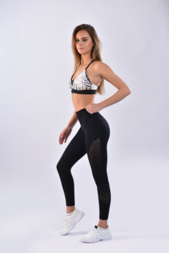 HERA - Le Papillon Seamless Leggings Navy - TIYE the coolest