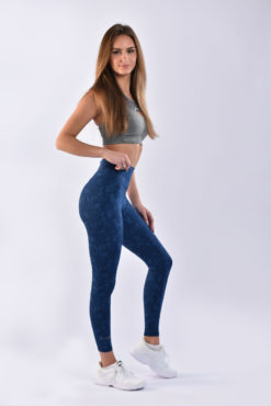 CAMI Blue Seamless Leggings