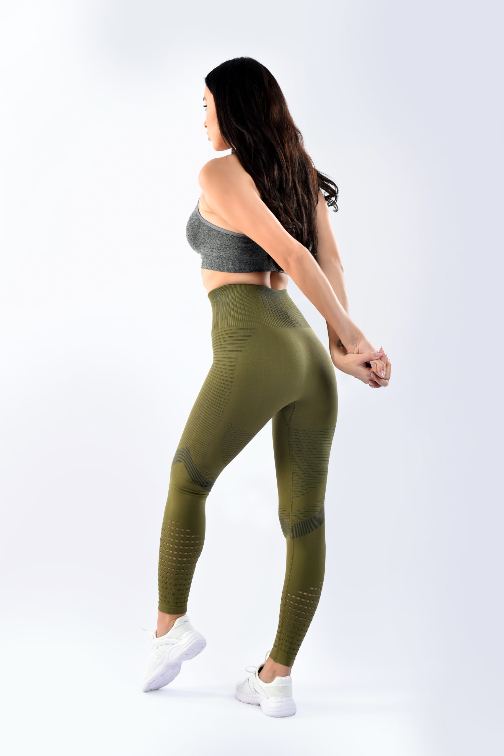 SIA Olive Leggings - TIYE the coolest sportswear & gym apparel
