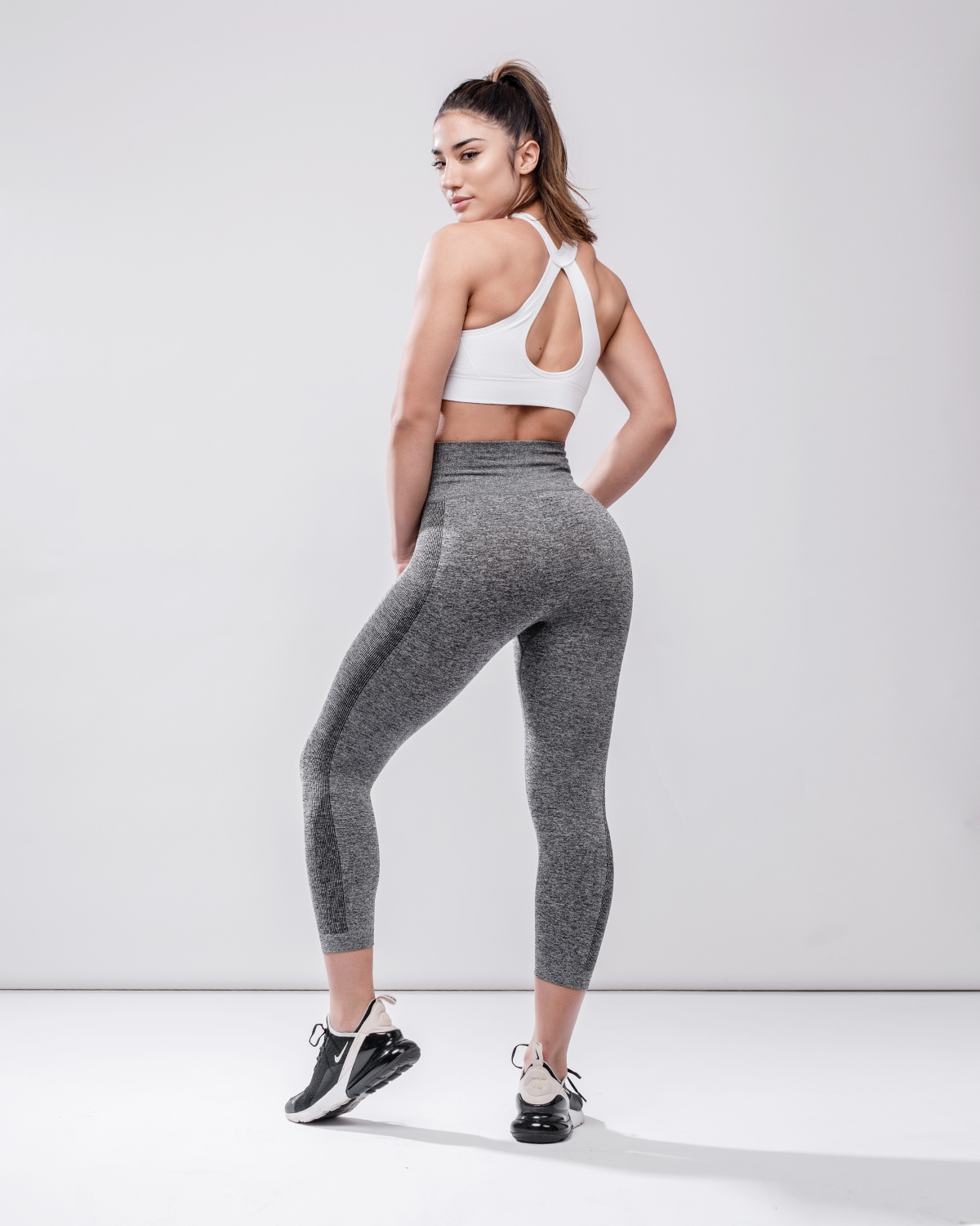 Amazon.com: YOFIT Exercise Outfits for Women 2 Pieces Seamless Yoga Outfits  Gym Crop Top and Leggings Set Black Tracksuits 2 Piece : Clothing, Shoes &  Jewelry