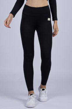 VIVI Black Seamless Leggings