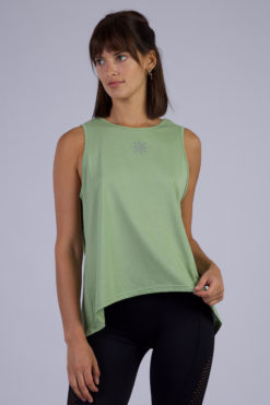 X GREEN TANK TOP