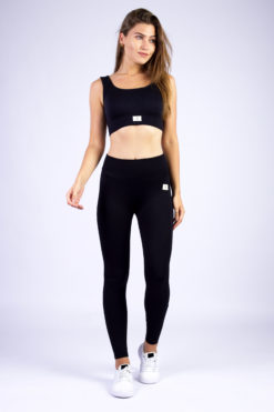 VIVI Black Sports Bra & Leggings