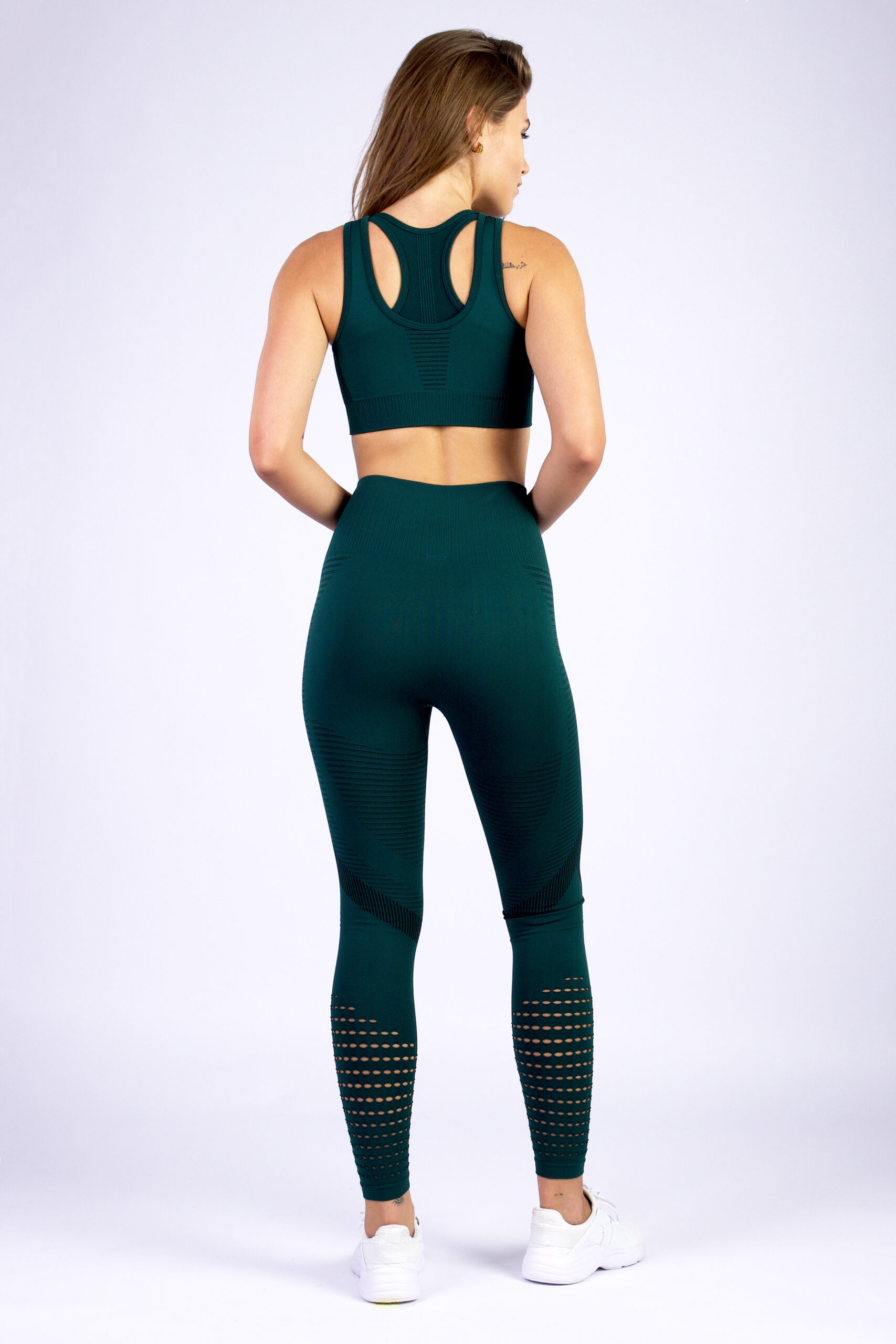 SIA GREEN SET (SPORTS BRA) - TIYE the coolest sportswear & gym apparel