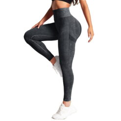 Acid2 Black/Grey Leggings