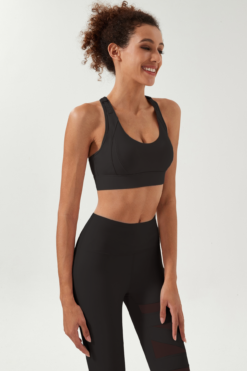 GIA Black Sports Bra