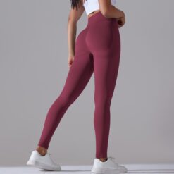 MDRN Burgundy Leggings