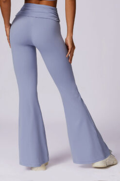 Sleek Blue Leggings