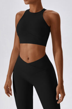 Pulse Black Sports Bra