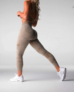 8bit Grey Seamless Leggings